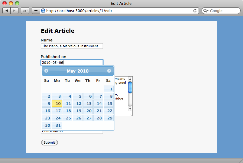The dropdowns have now been replaced by a textbox with a calendar popup.