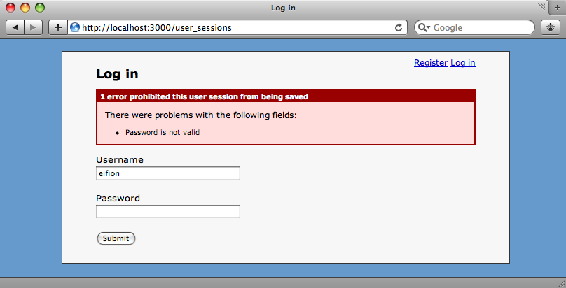 invalid username or password แปล ไทย password